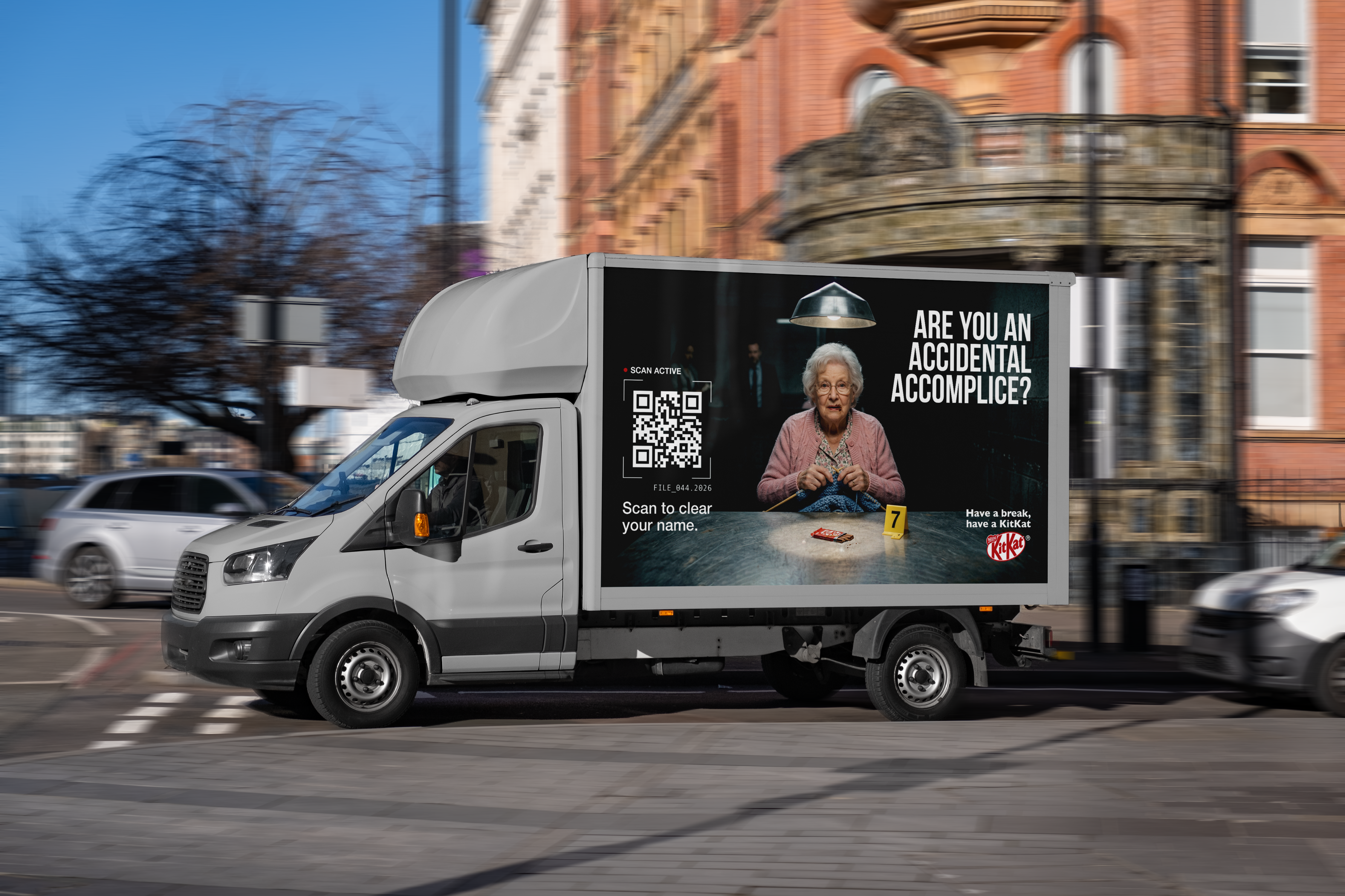 KitKat mobile truck ad format